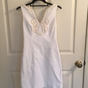 White Glam Dress